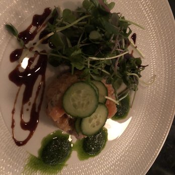Vaudeville - Salmon Tartare - New American Near Me - Fredericksburg, Texas