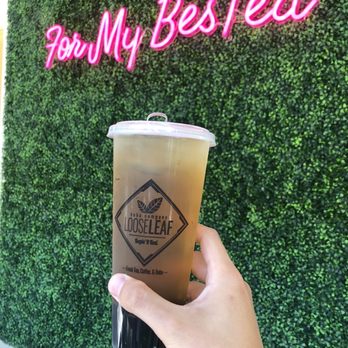Loose Leaf Boba - oolong tea with honey boba - Bubble Tea Near Me - New Haven, Connecticut