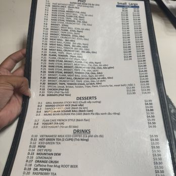 Love Pho - Menu - Dim Sum Near Me - El Paso, Texas