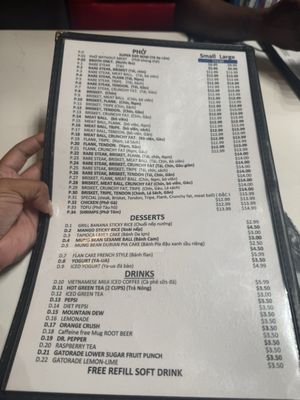 Menu photo 1 Love Pho El Paso, TX