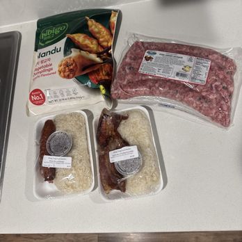 MongTeng Food Market - Sticky rice pork belly w some sausage. Vegetable dumplings and frozen ginger sausage. - International Grocery Near Me - Milwaukee, Wisconsin MongTeng Food Market - Sticky rice pork belly w some sausage. Vegetable dumplings and frozen ginger sausage. - International Grocery Near Me - Milwaukee, Wisconsin