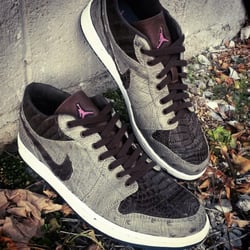 D'marco Leather - Custom Crocodile and Ostrich Jordan 1
