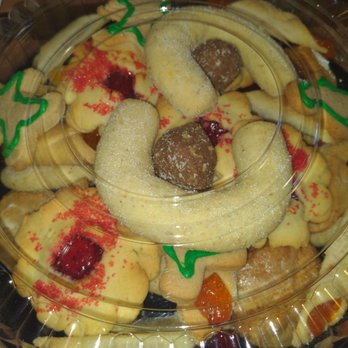 Cafe Europa and Bistro - Amazing Christmas cookie tray! Why bake?! - Cafes Near Me - Willoughby, Ohio