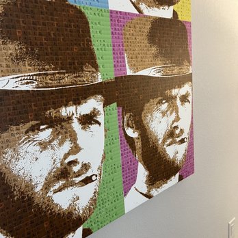 The Bentley Hotel on 290 - View of Clint Eastwood artwork in room #2. - Hotels Near Me - Johnson City, Texas The Bentley Hotel on 290 - View of Clint Eastwood artwork in room #2. - Hotels Near Me - Johnson City, Texas