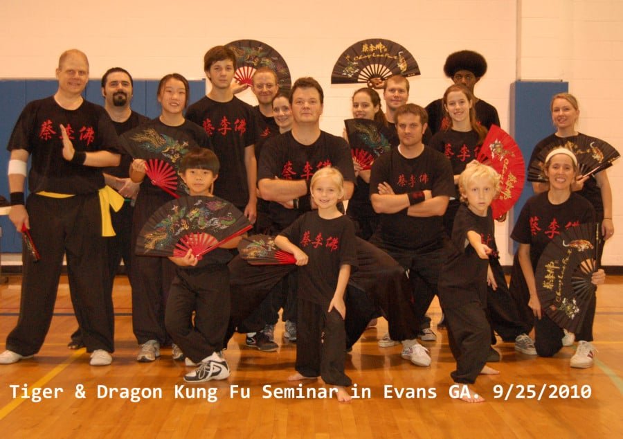 Tiger & Dragon Kung Fu School Logo