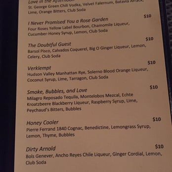 Planter's House - Only part of the drink menu. - Cocktail Bars Near Me - Saint Louis, Missouri Planter's House - Only part of the drink menu. - Cocktail Bars Near Me - Saint Louis, Missouri