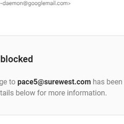 Steven Shoemaker, DPM, FACFAS - This is the email their voice message tells you to email. It is blocked.