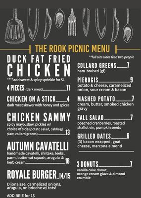 Menu photo 8 The Rook Ithaca, NY