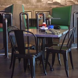 The seating and decor