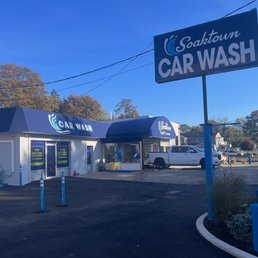 Exterior outside entrance of Soaktown Express Car Wash Exterior outside entrance of Soaktown Express Car Wash