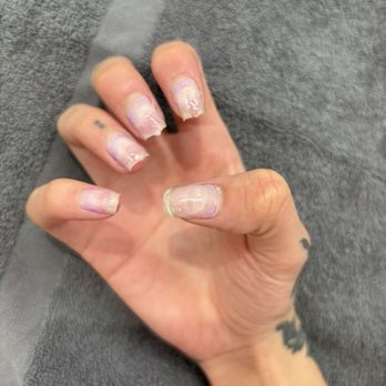 Nails on 9th - Nails by 9ths attempt at a girl x removal - Nail Salons Near Me - Los Angeles, California