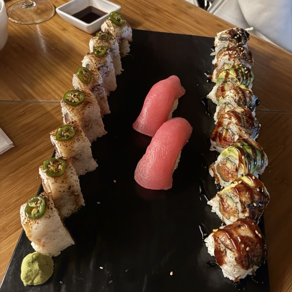 New Moon (left), Tuna Nigiri (middle), Kaiju (right) New Moon (left), Tuna Nigiri (middle), Kaiju (right)