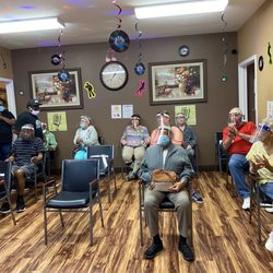 One way Adult Social Center - The group getting ready for the Motown party