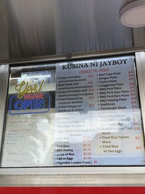 Menu photo 5 Kusina Ni Jayboy Kahului, HI Menu photo 5 Kusina Ni Jayboy Kahului, HI