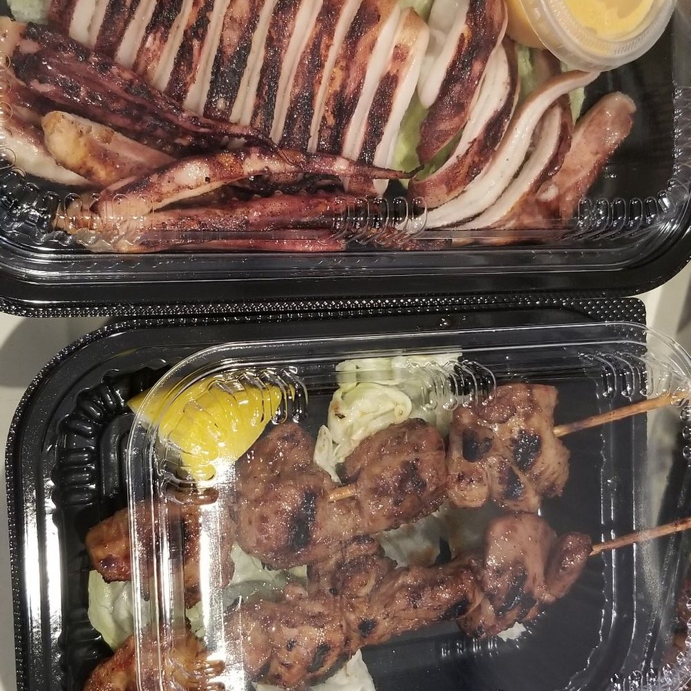 Bashamichi Sushi and Bar - Squid and chicken takiyaki - Japanese Near Me - Millbrae, California