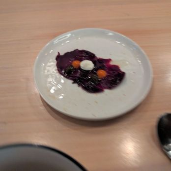 Red Paper Clip - Beet Carpaccio - New American Near Me - New York, New York Red Paper Clip - Beet Carpaccio - New American Near Me - New York, New York