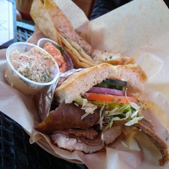 Spitz - Eagle Rock - Doner Sandwich on Foccacia - Sandwiches Near Me - Los Angeles, California