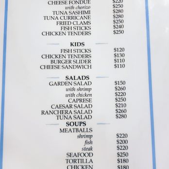 Campestre Triny - Menu, page 2 - Mexican Near Me - Los Barriles, BCS Campestre Triny - Menu, page 2 - Mexican Near Me - Los Barriles, BCS