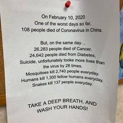 CNY Family Care - Posted May 2021. Why are they referencing something that happened 15 months previously? What are they saying?