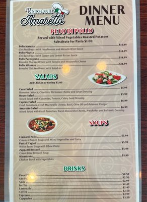 Menu photo 5 Amaretto Ristorante Tampa, FL Menu photo 5 Amaretto Ristorante Tampa, FL