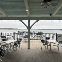 Devils Lake Yacht Club - The outside deck