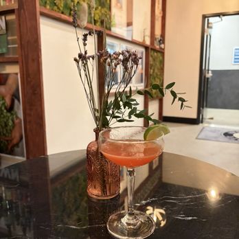 Calicraft Upstairs - pink caddy - Cocktail Bars Near Me - Walnut Creek, California