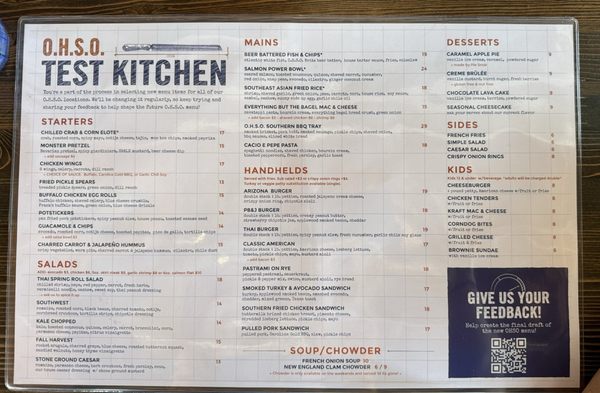 Menu photo 8 OHSO Brewery- Arcadia Phoenix, AZ Menu photo 8 OHSO Brewery- Arcadia Phoenix, AZ