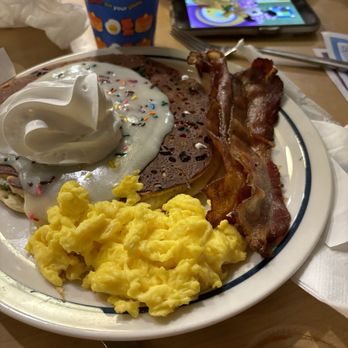 IHOP - Burned pancake for my 2 year old son. - Breakfast & Brunch Near Me - O' Fallon, Illinois