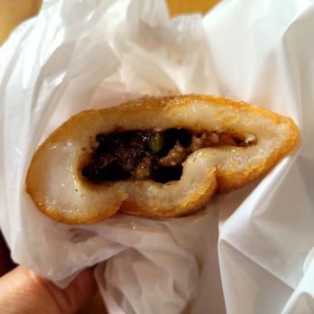 Yummy Dim Sum - Ham sui gok. Deep fried mochi meat dumpling $1.25 each. - Dim Sum Near Me - Oakland, California Yummy Dim Sum - Ham sui gok. Deep fried mochi meat dumpling $1.25 each. - Dim Sum Near Me - Oakland, California