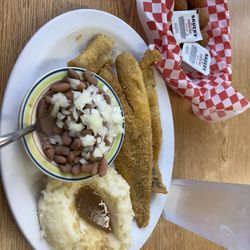Sherrill's Pioneer Restaurant - Lunch special fried fish