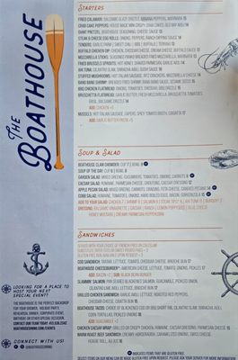 Menu photo 2 The Boathouse South Hadley, MA Menu photo 2 The Boathouse South Hadley, MA