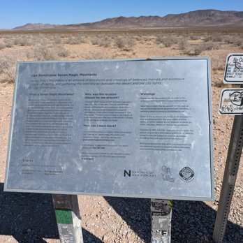 Seven Magic Mountains - Public Art Near Me - Las Vegas, Nevada Seven Magic Mountains - Public Art Near Me - Las Vegas, Nevada