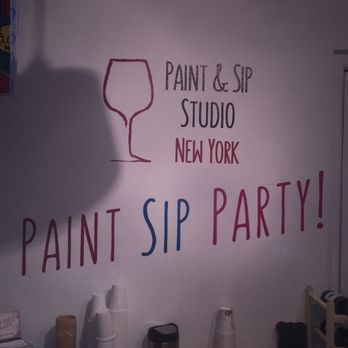Paint & Sip Studio New York - Such a cute logo! - Paint & Sip Near Me - New York, New York Paint & Sip Studio New York - Such a cute logo! - Paint & Sip Near Me - New York, New York