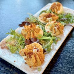 Haunted Hamburger - Chipotle Deviled Eggs