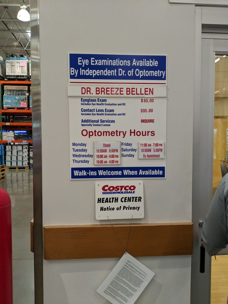 BELLEN EYECARE IN COSTCO Updated August 2024 8400 W North Ave