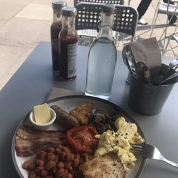 English breakfast. Not your typical greasy soon version.