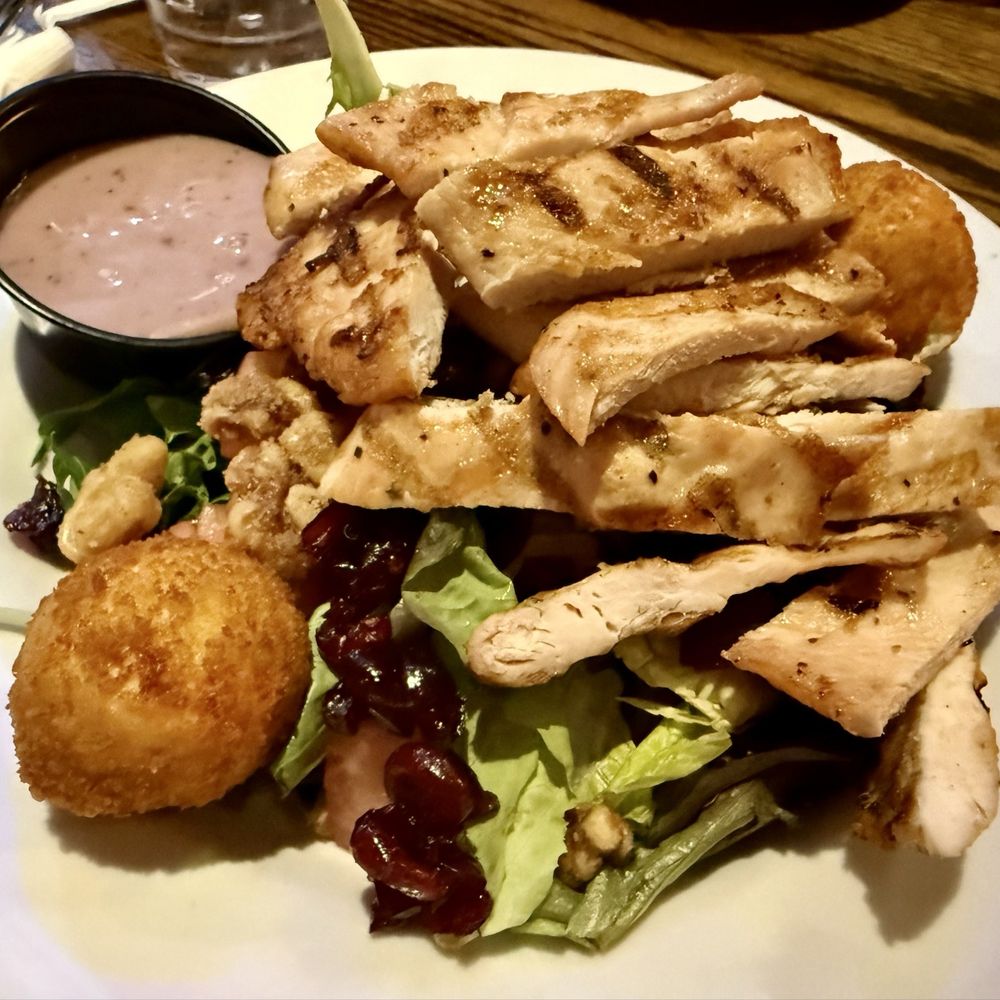 Danaher’s Pub - Panko Crusted Goat Cheese Salad was delicious! - Irish Pub Near Me - Fairfield, New Jersey Danaher’s Pub - Panko Crusted Goat Cheese Salad was delicious! - Irish Pub Near Me - Fairfield, New Jersey