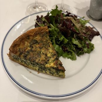 Bouchon - Quiche was absolutely creamy and delicious - French Near Me - Las Vegas, Nevada