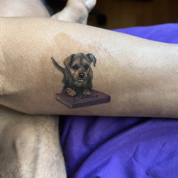 Paw Tattoo - 2 days, still healing. Aquaphor coated. - Tattoo Near Me - San Mateo, California Paw Tattoo - 2 days, still healing. Aquaphor coated. - Tattoo Near Me - San Mateo, California
