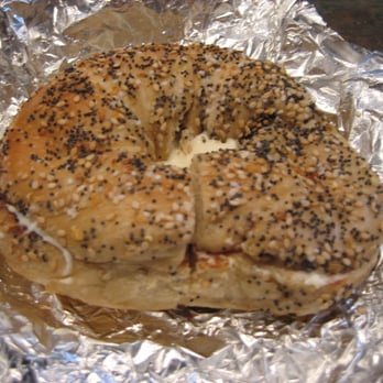 Bagel Supreme - everything bagel with cream cheese - Bagels Near Me - Rutherford, New Jersey Bagel Supreme - everything bagel with cream cheese - Bagels Near Me - Rutherford, New Jersey