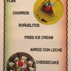 Mi Tierra - Desserts