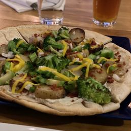 Loaded potato pizza Loaded potato pizza