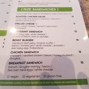 RIZE - sandwiches - Breakfast & Brunch Near Me - Fishers, Indiana