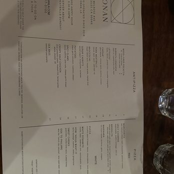 Ronan - Menu - Pizza Near Me - Los Angeles, California Ronan - Menu - Pizza Near Me - Los Angeles, California