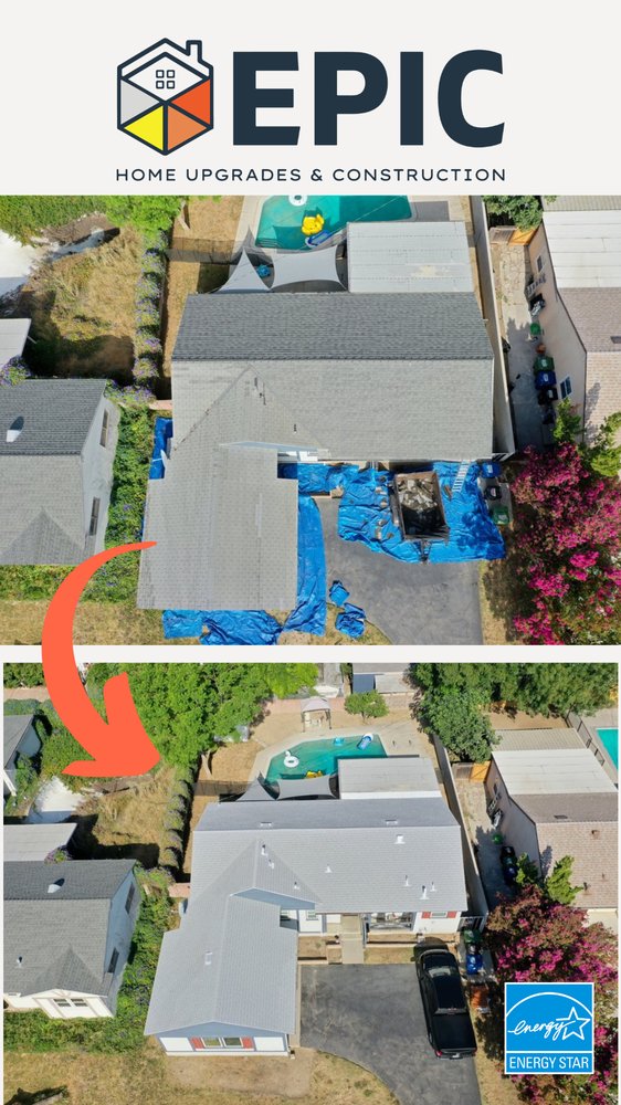 Slide of Epic Roof Replacement