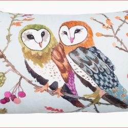 Blue Moon By the Sea - These Handmade Pillows are a HOOT!