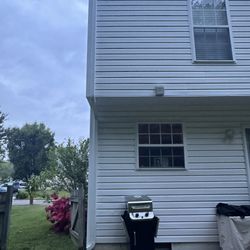 New downspout