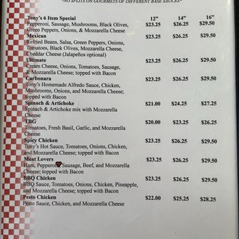 Tony's Italian Eatery - Pizza Near Me - Colville, Washington Tony's Italian Eatery - Pizza Near Me - Colville, Washington