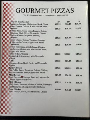 Menu photo 6 Tony's Italian Eatery Colville, WA Menu photo 6 Tony's Italian Eatery Colville, WA