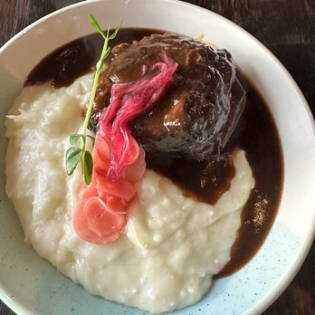 Parche - Posta Negra $38 (tender fall-off-the-bone Beef with Yucca mash w/ coconut milk) - Colombian Near Me - Oakland, California
